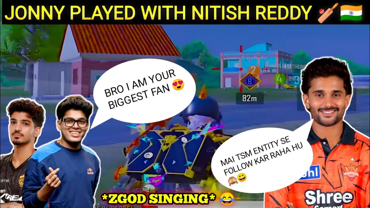 *Jonathan gaming x  NITISH KUMAR REDDY INDIAN CRICKETER* 🇮🇳| This is what happens 🏏