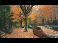 Portland Rain Walk Peak Autumn Northwest District Binaural 4k