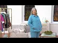 Denim Co Comfy Knit Air Collared Button Front Jacket on QVC