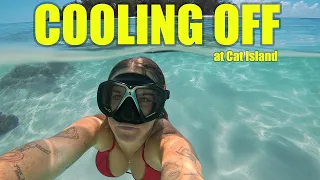 Cat Island in the Bahamas has beautiful water and beaches