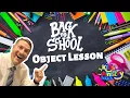 Back to School Object lesson for Sunday school