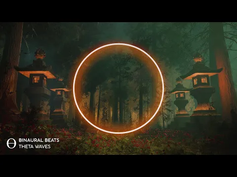 🎧 Sleep Music for DEEP SLEEPING [ 5Hz Theta ] “Forest Retreat” Binaural Beats