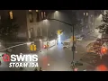 Shocking shows cars submerged in water as deadly storm Ida descends on New York SWNS