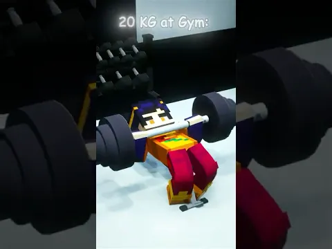 20 KG at Gym vs Groceries ☠️🙏