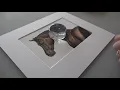 How to Correctly Mount Prints using archival acid free materials