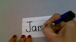 Sentence Strip Name Practice