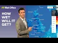 17/10/2025 – Hier komt de regen – Met Office weersvoorspelling VK