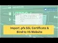 How to Install an SSL Certificate in IIS Step by Step