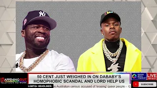 50 cent weighed in on dababy s homophobic scandal and lord help us