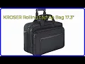 REVIEW 2026 KROSER Rolling Laptop Bag 17 3 First Look