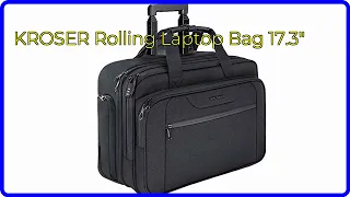 REVIEW 2026 KROSER Rolling Laptop Bag 17 3 First Look