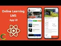 Online Learning App UI in React Native Udemy Clone React Native
