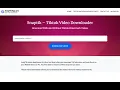 Download Lagu Snaptik Video Downloader without watermark #snaptik #snaptikapp #tiktok
