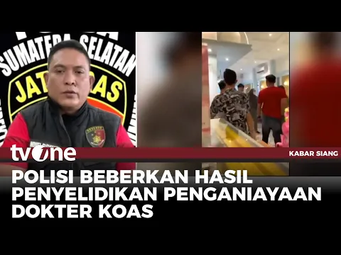 Tersangka Pemukulan Dokter Koas Terancam Hukuman 5 Tahun
