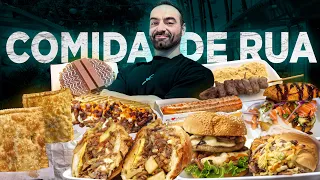 Devorando TUDO na FEIRA de BARUERI! | COMIDA DE RUA!!