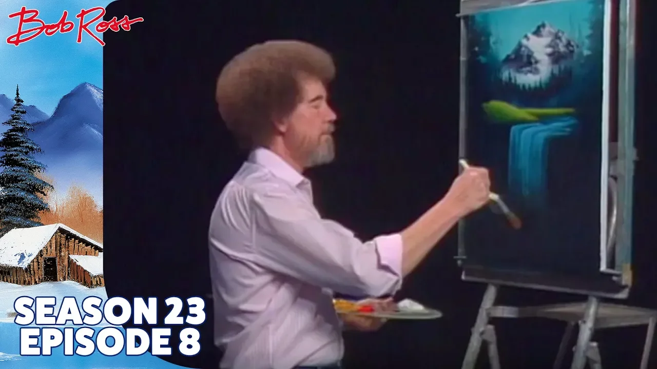 Bob Ross - Valley Waterfall (Season 23 Episode 8)