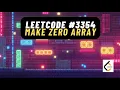 LeetCode 3354 Make Array Elements Equal to Zero