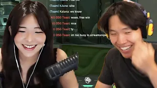 Miyoung Random Queued Against DisguisedToast on Valorant