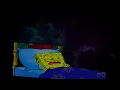 Relaxing SpongeBob SquarePants Music (Rain Background)-10 Hours-Good for Sleep-Dark Screen