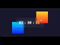 Glassmorphism Digital Clock UI Desgin HTML CSS Tutorial HTML CSS