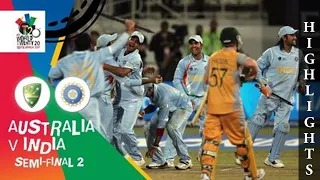Download India vs Australia I 2007 T20 World Cup Semi Final HIGHLIGHTS I 6's Rain I 119m Six by Yuvraj Singh MP3