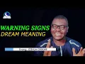 Warning Signs Dream Meaning - Biblical Interpretation and Symbolism