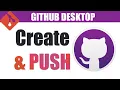 GitHub Desktop UPLOAD PROJECT CREATE repository GitHub Desktop How to use GitHub Desktop