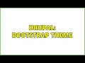 Drupal Bootstrap Theme variables