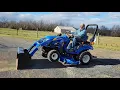 New Holland TZ25DA Tractor Loader Mower LUCKYS in Shippensburg Pa 17257
