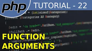 Function Arguments - PHP Tutorial For Beginners With Examples