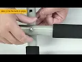 Ally Peaks Door Pull Up Bar Assembly and Installation