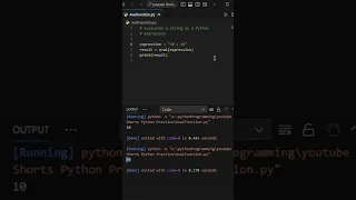 Using Python s eval Function to Evaluate Mathematical Expressions