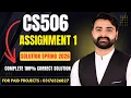 CS506 Assignment 1 Solution Spring 2026 CS506 Assignment 1 Solution 2026