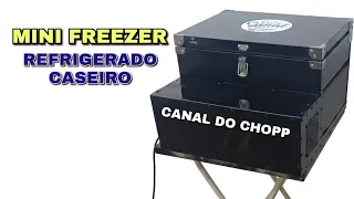 Como construir um mini freezer refrigerado