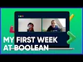 Ade from customer advisor to Software Developer My first week at Boolean