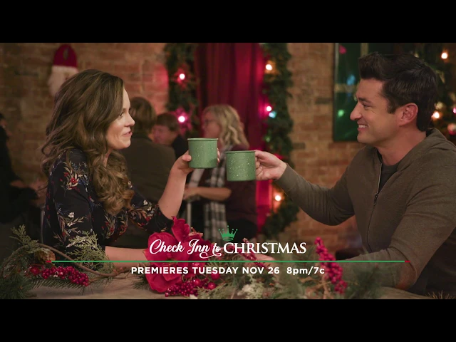 Preview - Check Inn to Christmas - Hallmark Channel movie starring Rachel Boston and Wes Brown