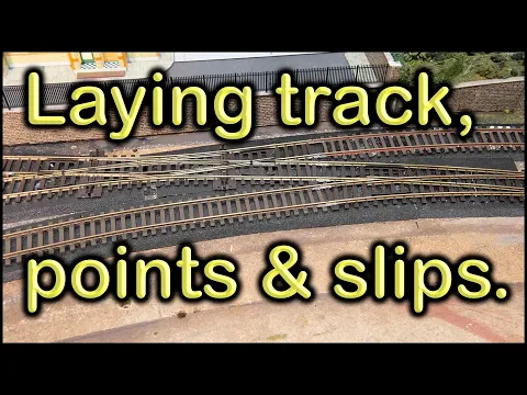 Download MP3 Laying track, points and slips at Chadwick Model Railway | 77.