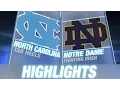 North Carolina vs Notre Dame 2014 ACC Football Highlights