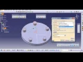 CIRCULAR PATTERN CATIA V5