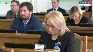 «Вести Омск» на канале «Россия 24», утренний эфир от 19 марта 2021 года