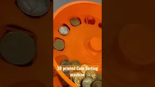 3D printed Coin Sorting machine