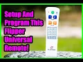 Setup and Programming a Flipper Big Button TV Remote