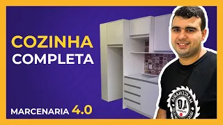 Fazendo uma COZINHA completa do início ao fim! - Marcenaria 4.0