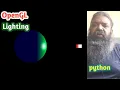 Python OpenGL light model Fixed function pipeline Part 1 November 2022