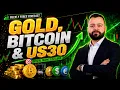 TOP Forex Analysis For This Week GOLD EURUSD BTC US30