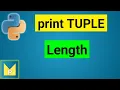 Get and Print the Length of Python Tuple using len function