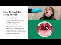 How to Swab for Strep Throat