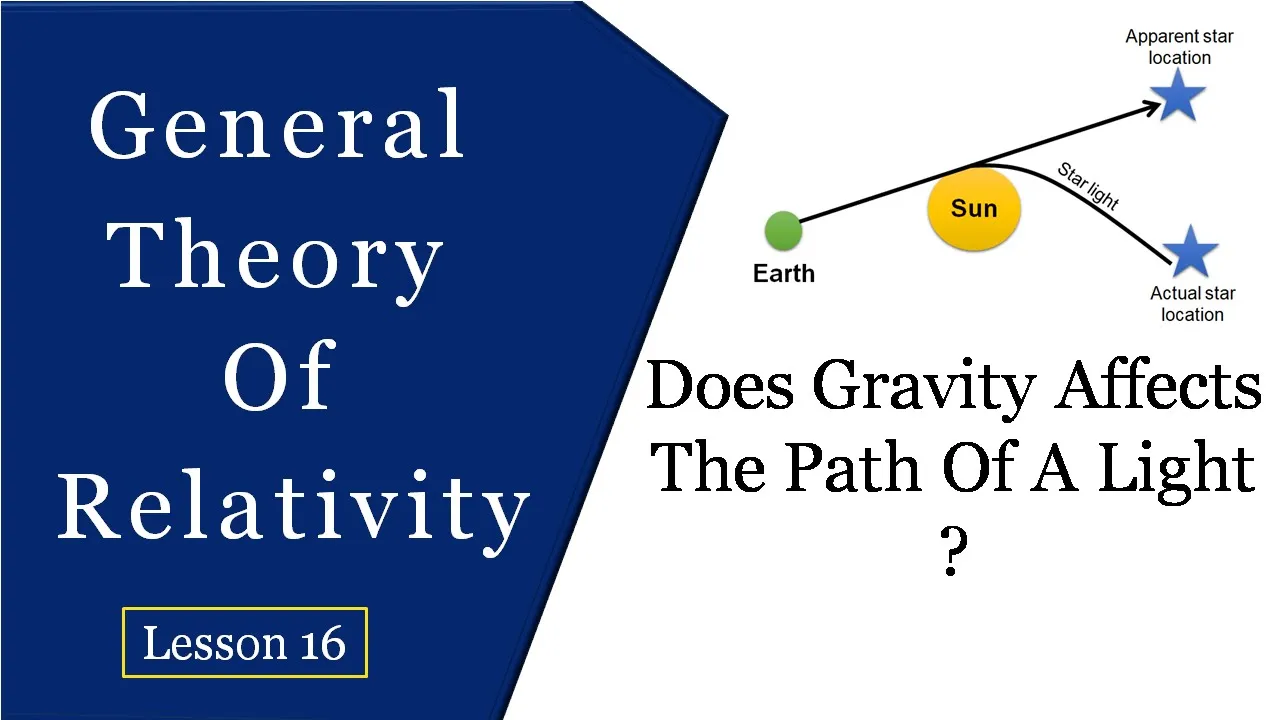 How gravity bends light | General relativity lecture | General relativity | Gravity bends light