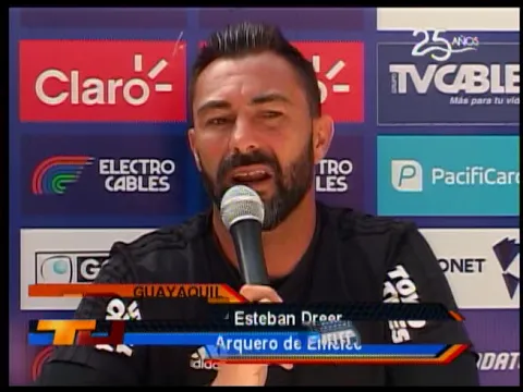 Paredes es duda en Emelec para juego ante Técnico Universitario