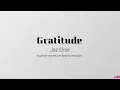 Jaz Elise  - Gratitude (lyrics)